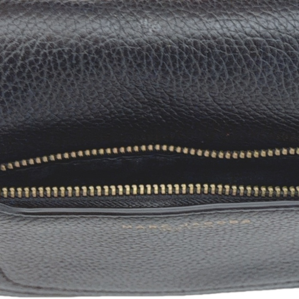 Marc Jacobs Black Pebbled Leather Crossbody Bag - Picture 9 of 15